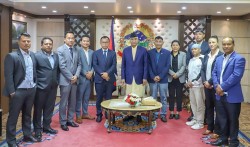 प्रधानमन्त्री देउवासँग प्रेस युनियन पदाधिकारीको भेट